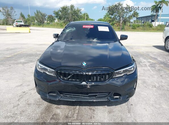 WBA5R1C53KAK10398 2019 BMW 3 SERIES Black Widok zestawu wskaźników