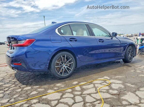 WBA5R1C56KFH32481 2019 BMW 3 SERIES Blue Հետևի աջ