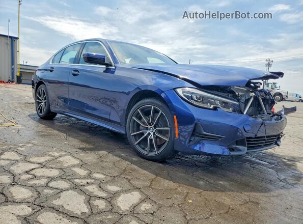 WBA5R1C56KFH32481 2019 BMW 3 SERIES Blue Առջևի աջ