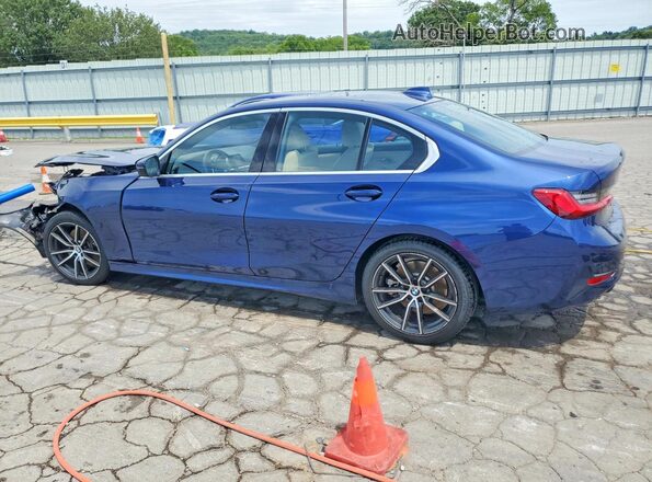WBA5R1C56KFH32481 2019 BMW 3 SERIES Blue Հետևի ձախ