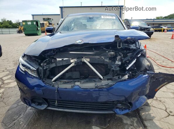 WBA5R1C56KFH32481 2019 BMW 3 SERIES Blue Դիմացի տեսք