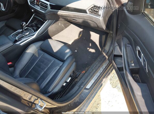 WBA5R1C59KAK09143 2019 BMW 3 SERIES Gray Вид салону спереду