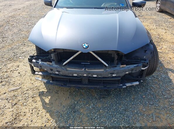 WBA5R1C59KAK09143 2019 BMW 3 SERIES Gray Вид задньої частини салону