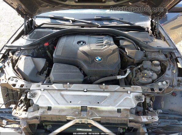 WBA5R1C59KAK09143 2019 BMW 3 SERIES Gray Вид ззаду