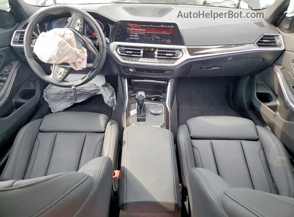 WBA5R7C01LFH69074 2020 BMW 3 SERIES Black Առջևի վահանակի տեսք