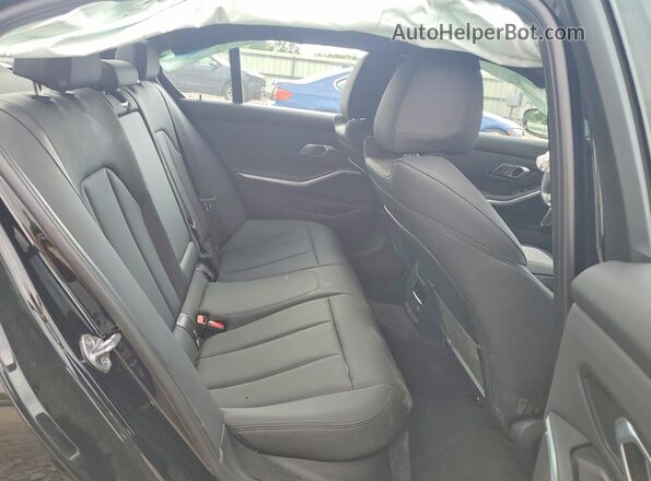 WBA5R7C01LFH69074 2020 BMW 3 SERIES Black Հետևի նստատեղերի տեսք