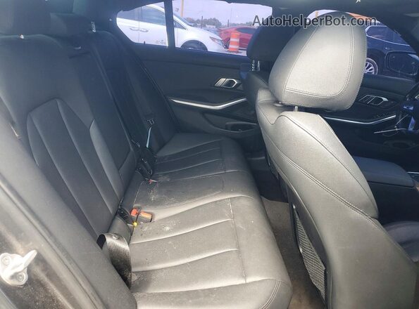 WBA5R7C08MFK82663 2021 BMW 3 SERIES Gray უკანა სავარძლების ხედი