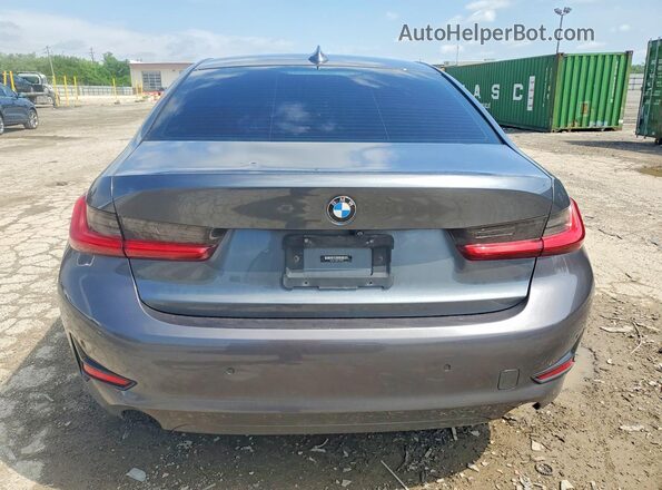 WBA5R7C08MFK82663 2021 BMW 3 SERIES Gray უკანა ხედი