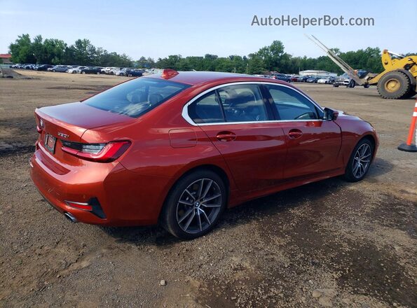 WBA5R7C51KAJ82619 2019 BMW 3 SERIES Orange Rear right