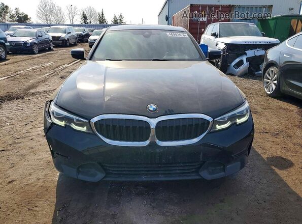 WBA5R7C51KAJ82944 2019 BMW 3 SERIES Black Դիմացի տեսք