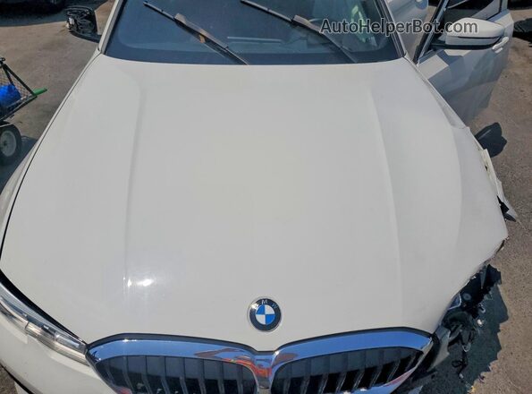 WBA5R7C51KAJ86699 2019 BMW 3 SERIES White უკანა სალონის ხედი