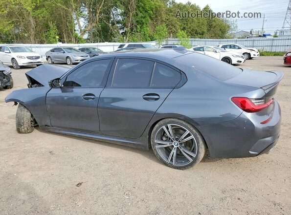 WBA5R7C52KAJ85710 2019 BMW 3 SERIES Gray Հետևի ձախ