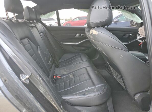 WBA5R7C52KAJ85710 2019 BMW 3 SERIES Gray Հետևի նստատեղերի տեսք