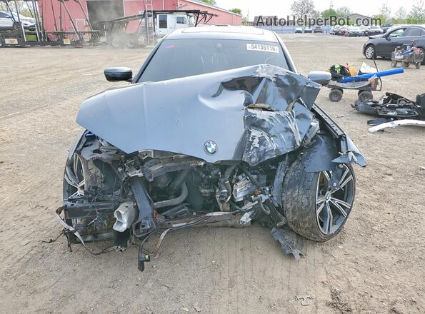 WBA5R7C52KAJ85710 2019 BMW 3 SERIES Gray Դիմացի տեսք
