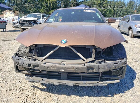 WBA5R7C53KAJ79544 2019 BMW 3 SERIES Brown წინა ხედი