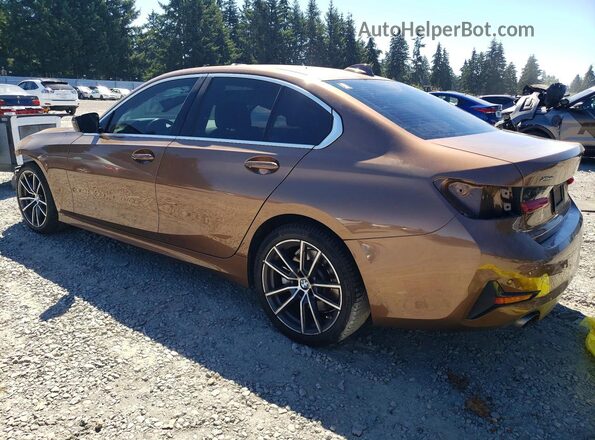 WBA5R7C53KAJ79544 2019 BMW 3 SERIES Brown უკანა მარცხენა
