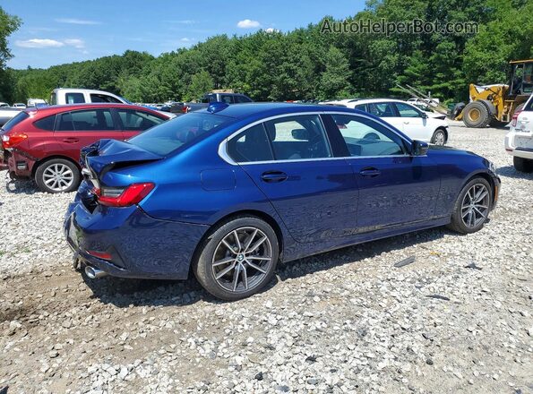 WBA5R7C53KAJ84520 2019 BMW 3 SERIES Blue უკანა მარჯვენა
