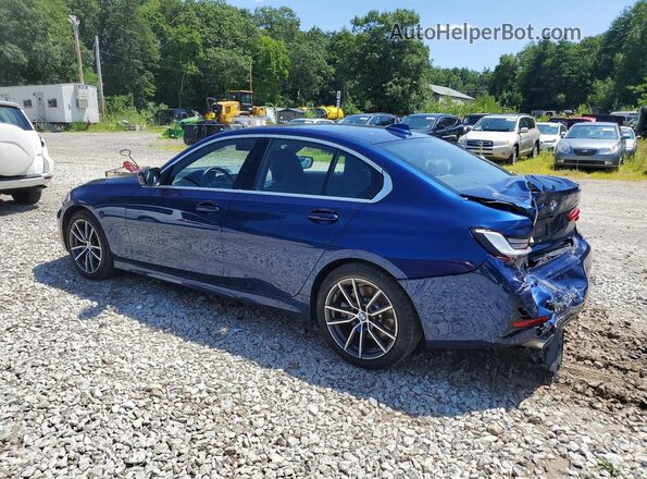 WBA5R7C53KAJ84520 2019 BMW 3 SERIES Blue უკანა მარცხენა
