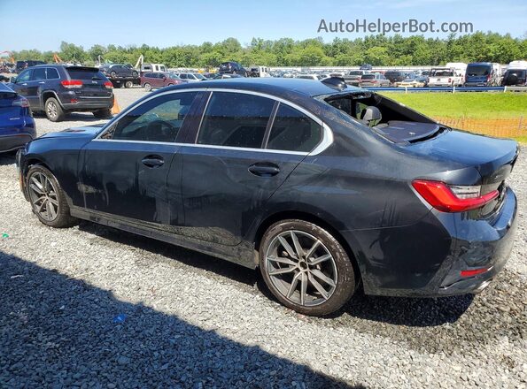 WBA5R7C55KAJ84681 2019 BMW 3 SERIES Black უკანა მარცხენა