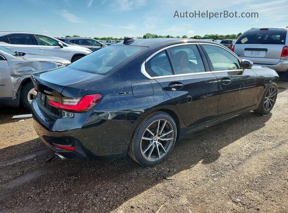 WBA5R7C58KAJ80625 2019 BMW 3 SERIES Black Tył prawy