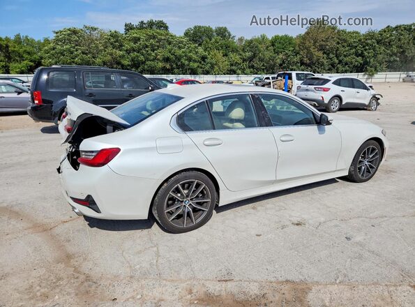 WBA5R7C59KAJ80164 2019 BMW 3 SERIES White უკანა მარჯვენა