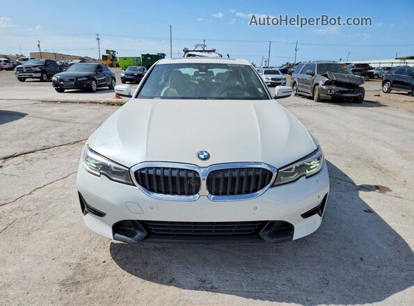 WBA5R7C59KAJ80164 2019 BMW 3 SERIES White წინა ხედი