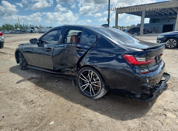 WBA5U7C01LFH45131 2020 BMW M3 Black Trasero izquierdo