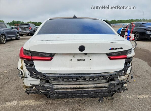 WBA5U7C06LA234668 2020 BMW M3 White Вид ззаду