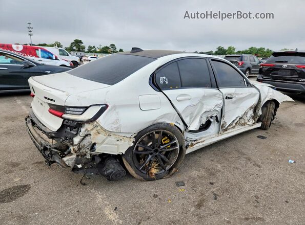 WBA5U7C06LA234668 2020 BMW M3 White Задня права чверть