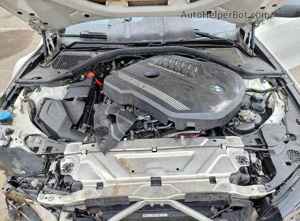 WBA5U7C06LA234668 2020 BMW M3 White Вид задньої частини салону