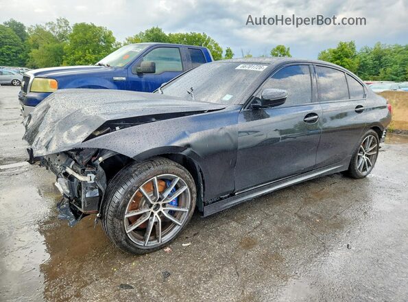 WBA5U9C01LFH59574 2020 BMW M3 Black Հետևի ձախ