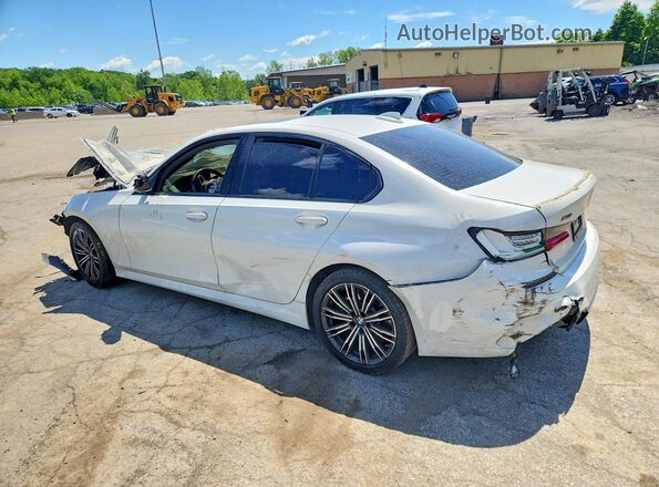 WBA5U9C02LA380982 2020 BMW M3 White Rear left