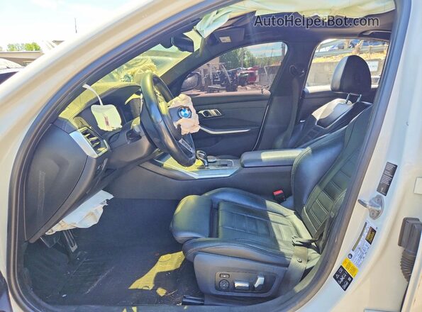 WBA5U9C02LA380982 2020 BMW M3 White Front interior view