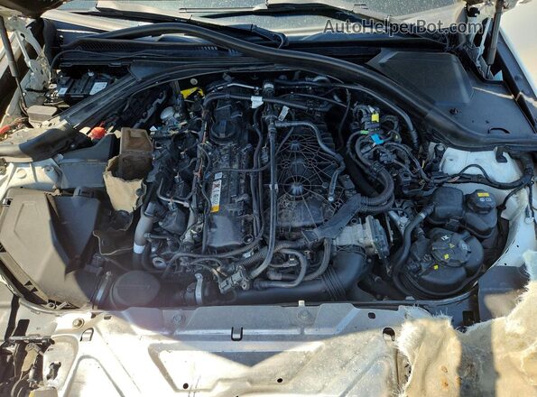 WBA5U9C02LA380982 2020 BMW M3 White Rear interior view