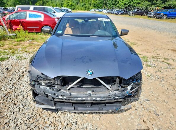 WBA5U9C02LFH73001 2020 BMW M3 Gray წინა ხედი