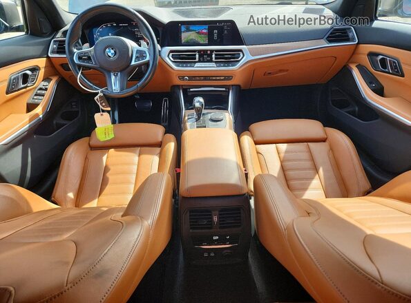 WBA5U9C02LFH73001 2020 BMW M3 Gray წინა პანელის ხედი