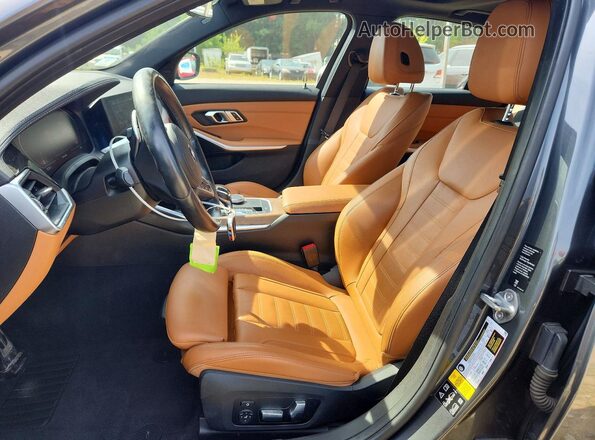 WBA5U9C02LFH73001 2020 BMW M3 Gray წინა სალონის ხედი
