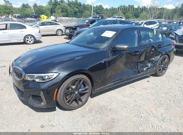 WBA5U9C03LFJ70281 2020 BMW M3 Черный Передняя левая четверть