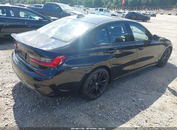 WBA5U9C03LFJ70281 2020 BMW M3 Черный Задняя правая четверть