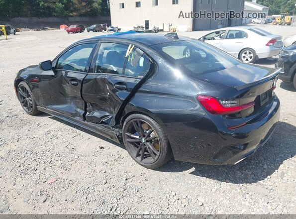 WBA5U9C03LFJ70281 2020 BMW M3 Черный Задняя левая четверть