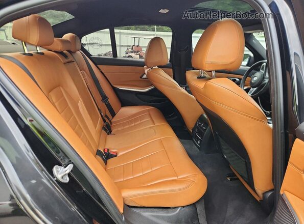 WBA5U9C04LFJ05391 2020 BMW M3 Черный Вид задних сидений