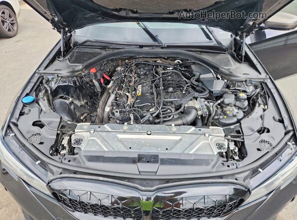 WBA5U9C04LFJ05391 2020 BMW M3 Черный Вид задней части салона
