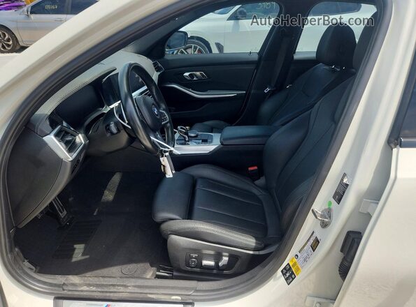 WBA5U9C05LA383522 2020 BMW M3 Белый Вид салона спереди