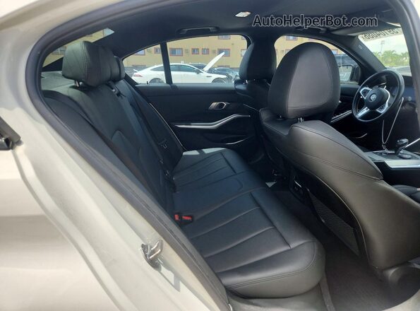 WBA5U9C05LA383522 2020 BMW M3 Белый Вид задних сидений