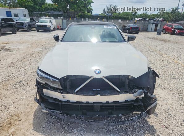 WBA5U9C05LA383522 2020 BMW M3 Белый Вид спереди