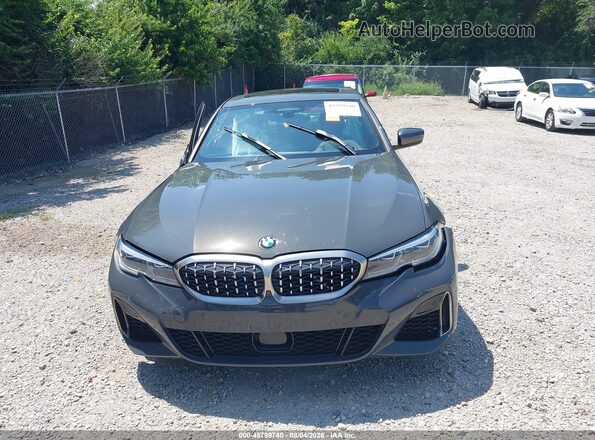 WBA5U9C05LFH02469 2020 BMW M3 Gray Instrument cluster view