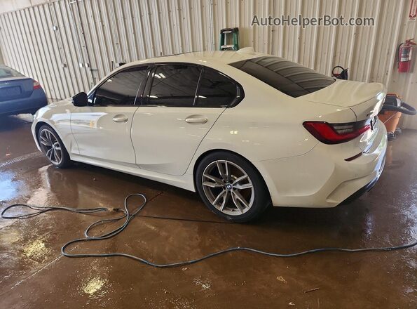 WBA5U9C06LAF54801 2020 BMW M3 White Задня ліва чверть