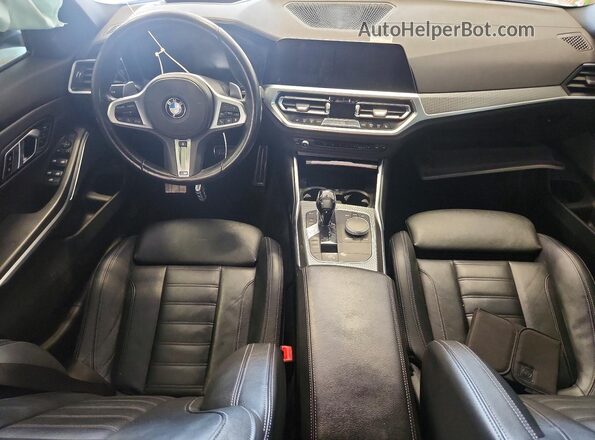 WBA5U9C06LAF54801 2020 BMW M3 White Вид панелі приладів