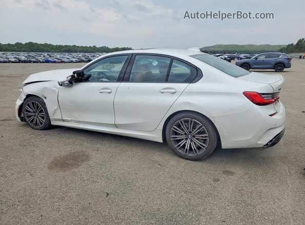 WBA5U9C06LFH61787 2020 BMW M3 White უკანა მარცხენა