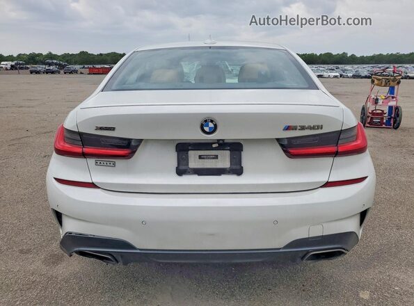 WBA5U9C06LFH61787 2020 BMW M3 White უკანა ხედი